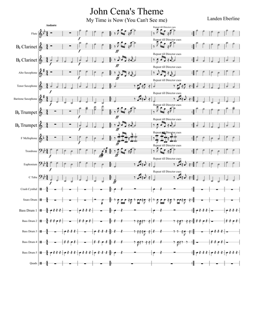John Cena's Theme Stands Tune