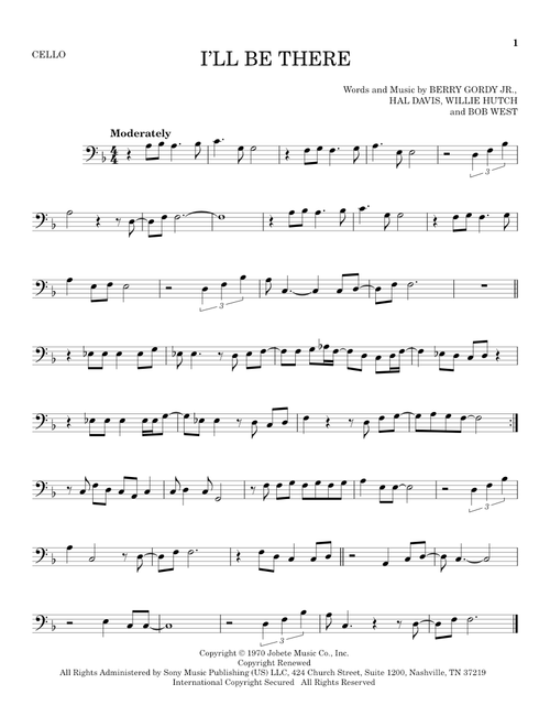 I'll Be There - The Jackson 5, Mariah Carey (Cello Solo)