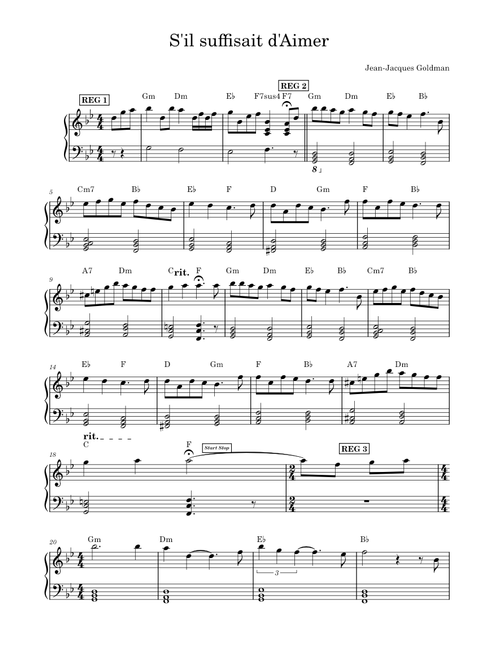 S'il Suffisait D'aimer – Céline Dion