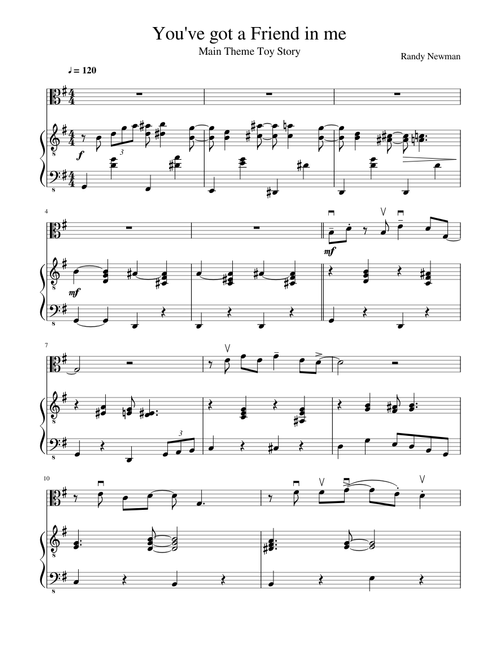 Youve got a Friend in me Viola