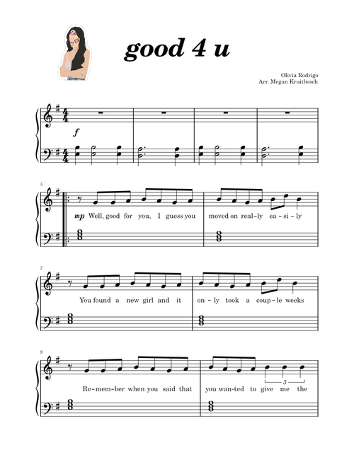 good 4 u - Olivia Rodrigo