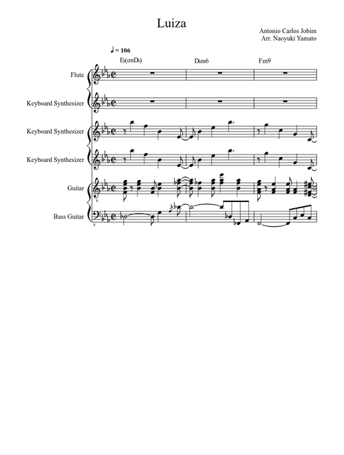 Luiza (Jobim transcription)