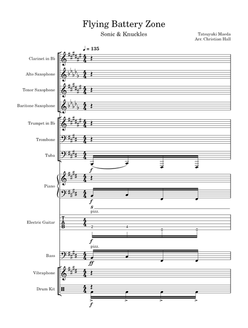 Flying Battery Zone - Sonic & Knuckles – Tatsuyuki Maeda