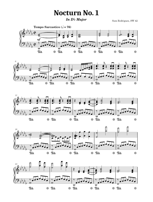 Nocturn No. 1 – SARMP