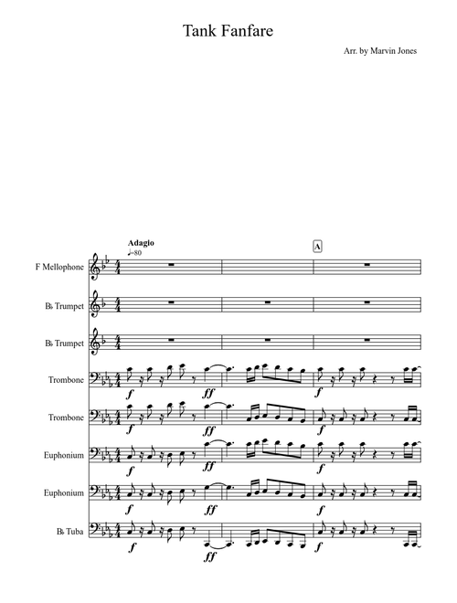 Tank Fanfare (Full Brass Stand Stune)