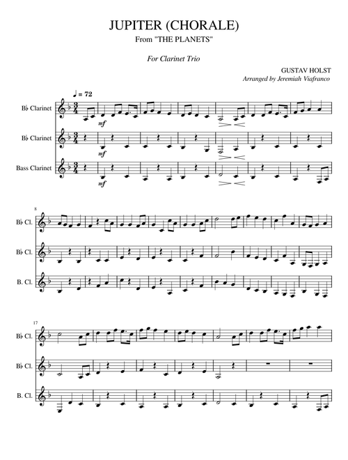 JUPITER (CHORALE)