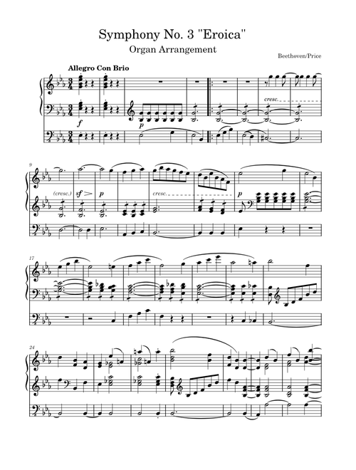 Symphony No.3, Op.55 – Ludwig van Beethoven "Eroica"