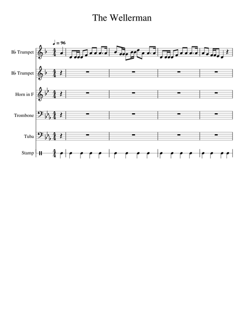 The Wellerman Brass quintet