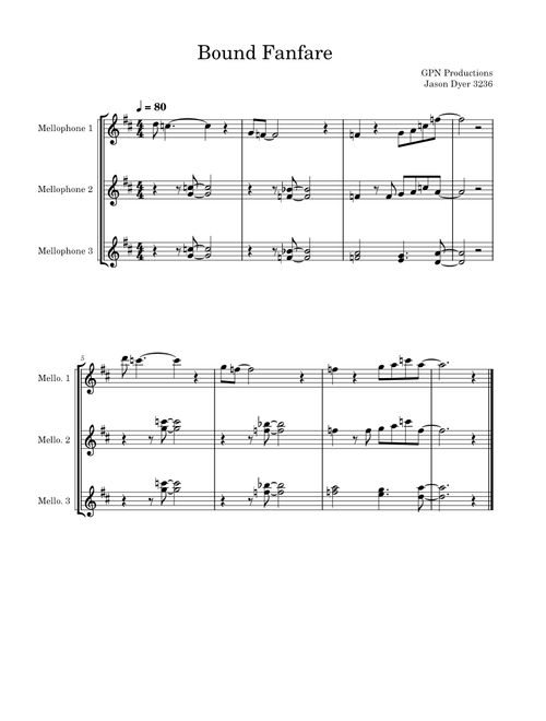 Bound Fanfare