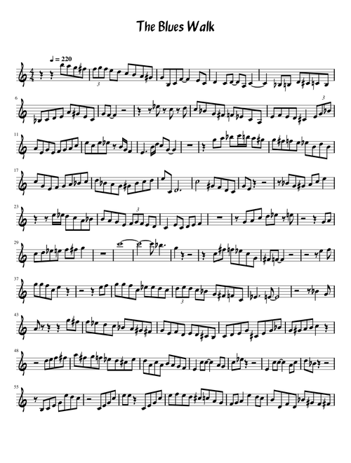 The Blues Walk - Clifford Brown Solo
