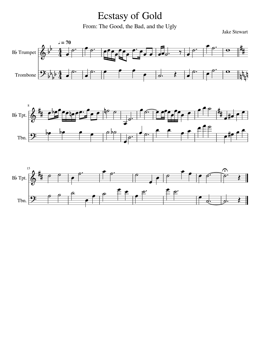 The good the bad and the ugly trumpet cheap