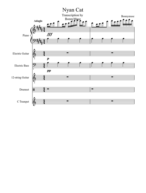 Nyan Cat - Arrangement