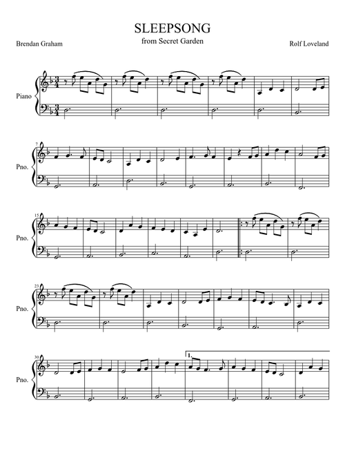 SLEEPSONG
