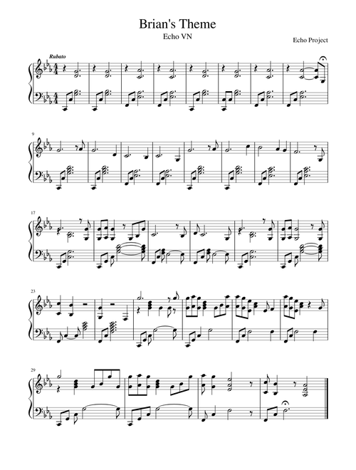 Brian's Theme – Echo Project Brian's Theme