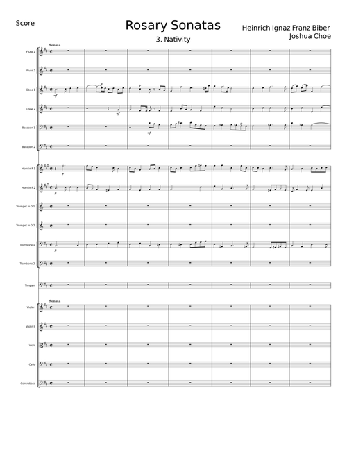 Mystery (Rosary) Sonatas - Heinrich Ignaz Franz von Biber