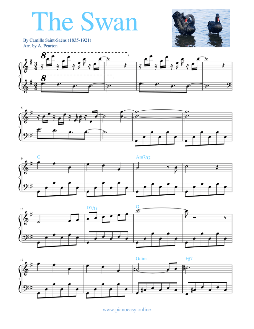 the-swan-full-arrangement-sheet-music-for-piano-solo-musescore