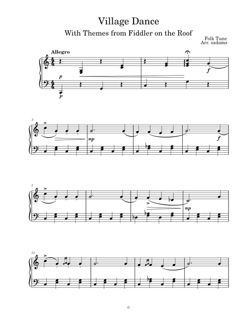 Fiddler on the Roof – Jerry Bock