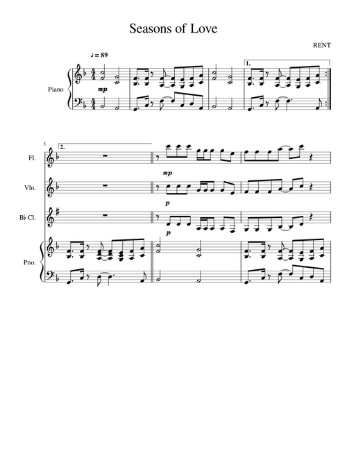 Seasons of Love