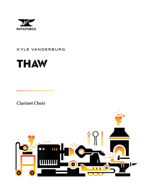 Thaw - Clarinet Choir - Kyle Vanderburg (Woodwind Ensemble)