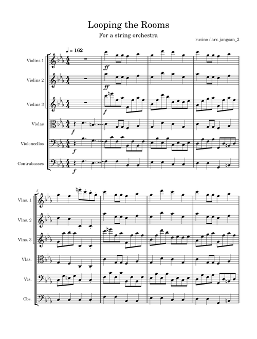 Looping the Rooms for Orchestra (requested by 32jam03)