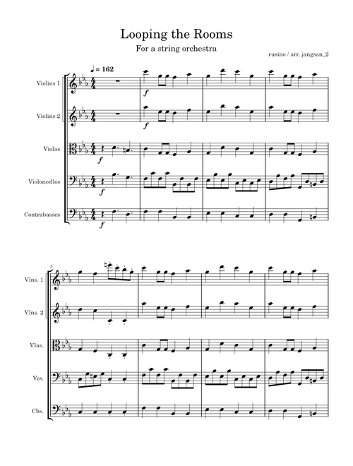 Looping the Rooms for Orchestra (requested by 32jam03)