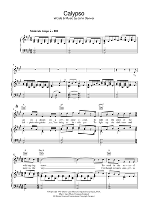 Play Official version of My sweet lady Sheet Music by John