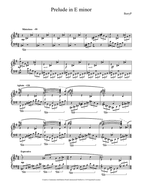 Prelude in E minor - Abyss