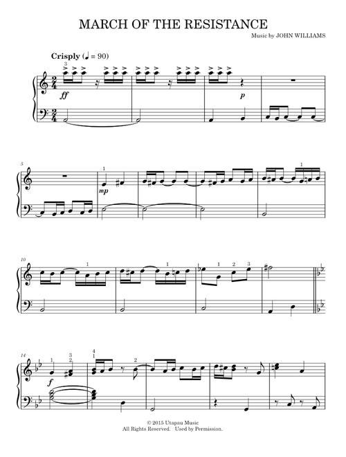 score (Easy Piano)
