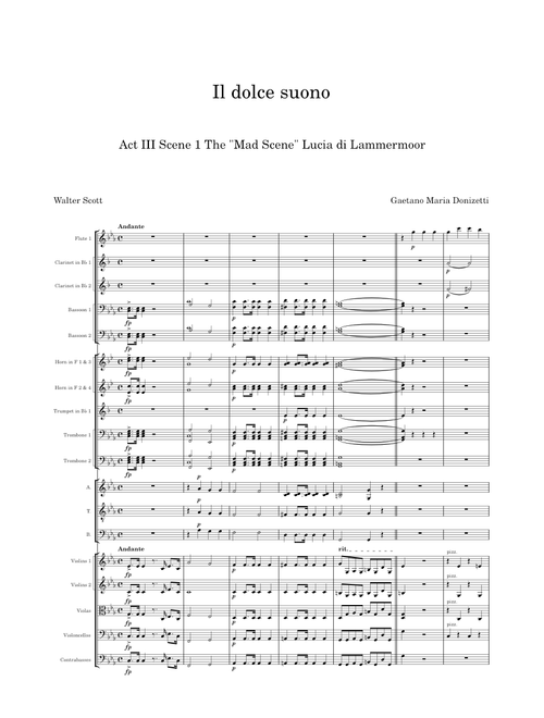 Lucia di Lammermoor – Gaetano Donizetti