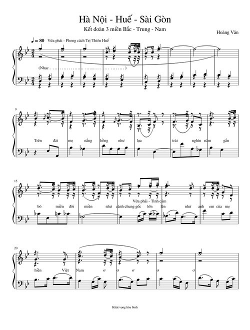 Hà Nội - Huế - Sài Gon