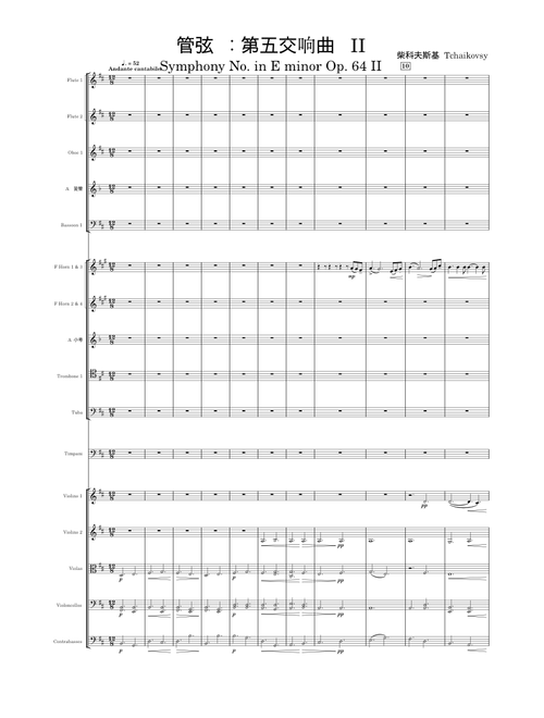 管弦乐：第五交响曲_II