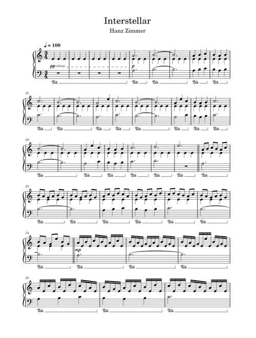 Interstellar – Hans Zimmer Interstellar