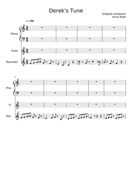 Derek's Tune
