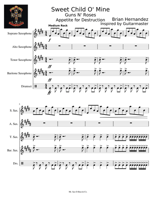 Sweet Child O' Mine (Ft. GuitarMaster)