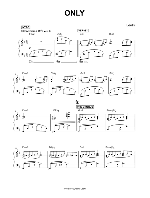 ONLY - LeeHi (Piano)