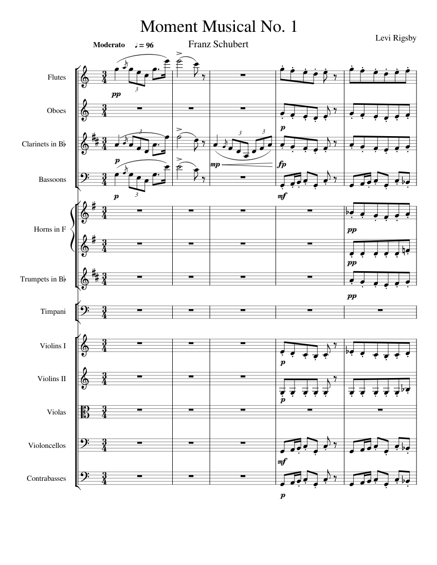 Adagio from Sinfonia concertante in E-flat major, K.297b