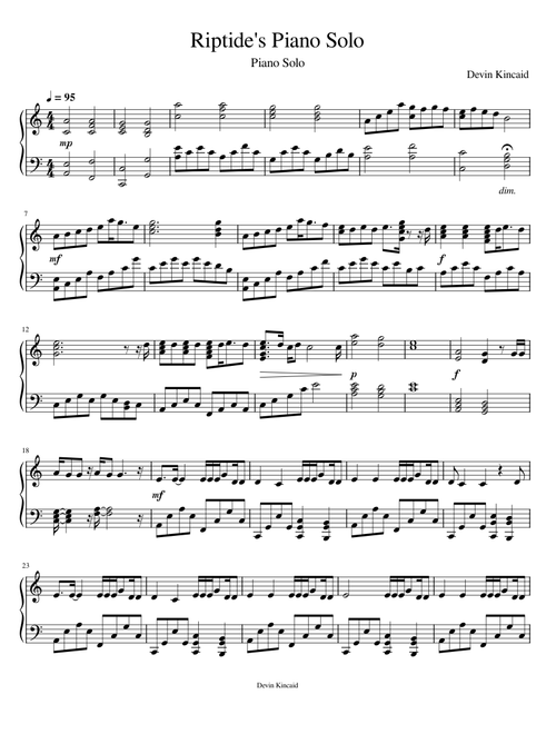 Riptide – DK's Solo