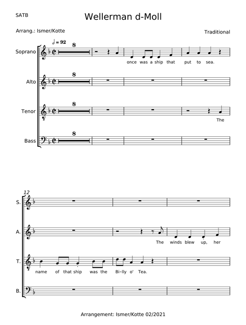 Wellerman - Misc Traditional