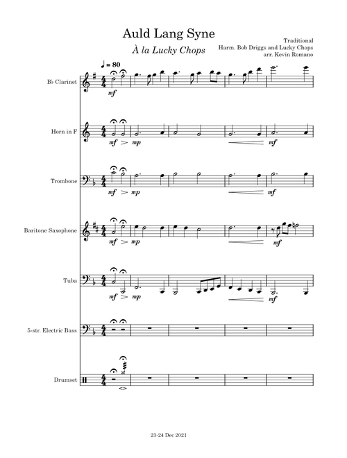 Auld Lang Syne - Funk Version