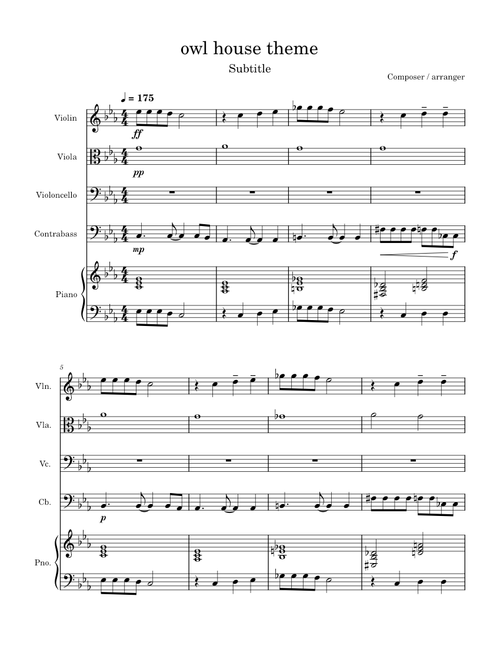 The Owl House Theme – TJ Hill owl house theme