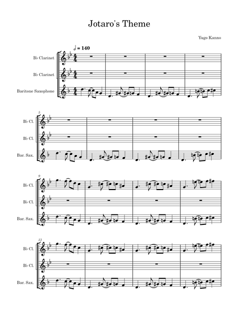 Jotaro's Theme – Yugo Kanno Jotaro's Theme