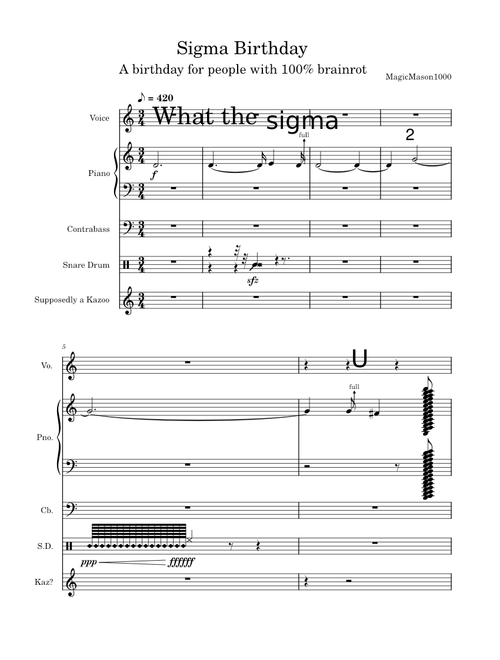 Sigma Birthday