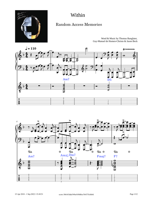 Within – Daft Punk
