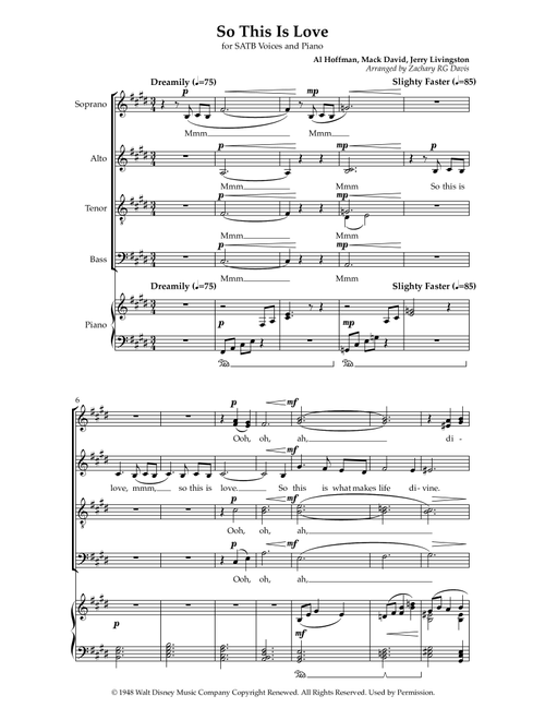 So This Is Love (Arr. Zachary RG Davis) - James Ingram (Choral, SATB)
