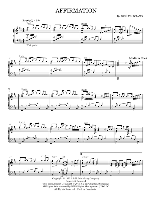 Counterattack Jazz Fusion Arrangement Sheet Music for Piano