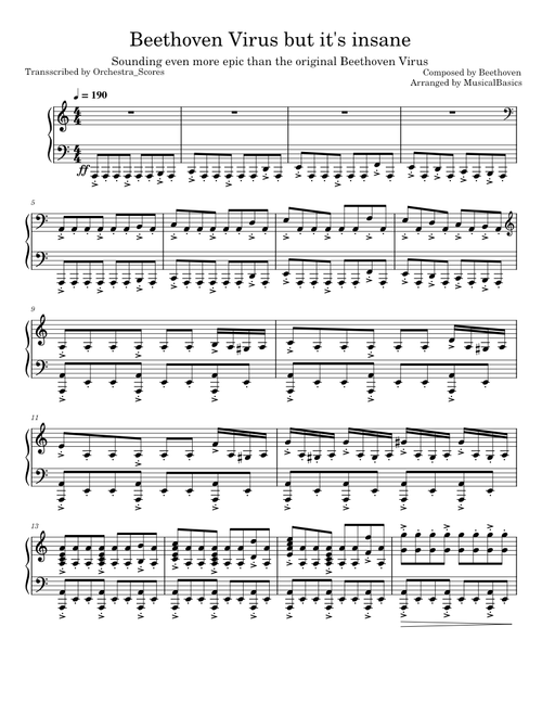 Beethoven Virus – Musical Basics but it's INSANE!