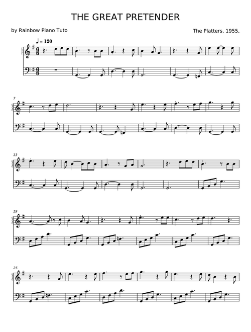 The great pretender - The Platters