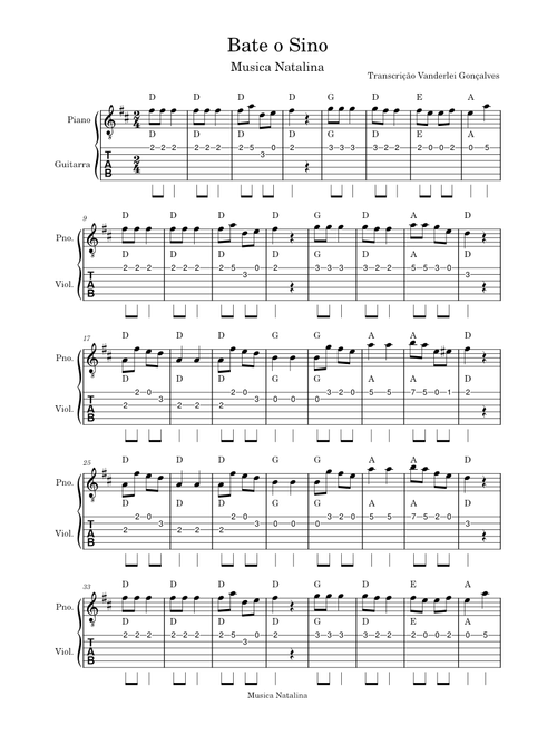 BATE O SINO – Unknown author