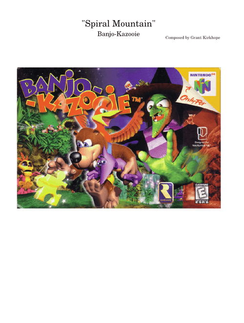 Spiral Mountain ~ Banjo-Kazooie
