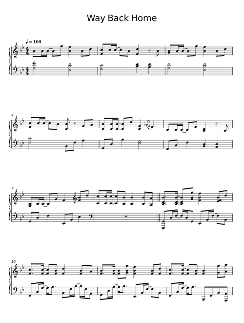 Way back home - Shaun Garrison